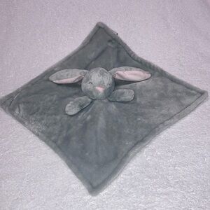 Carters Lovey Gray Bunny Rabbit 2020 Plush Toy Easter Unisex Security Blanket